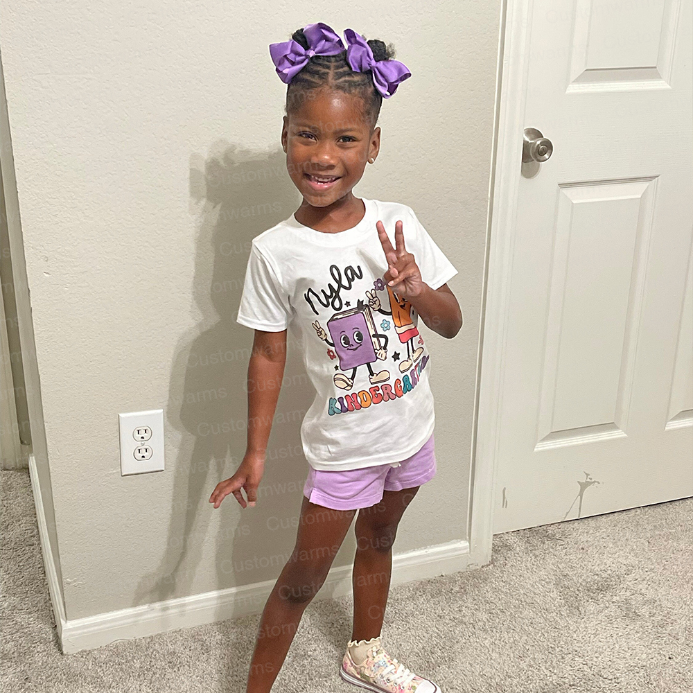 Personalized First Day Of Back To School Shirt | CWSchool32