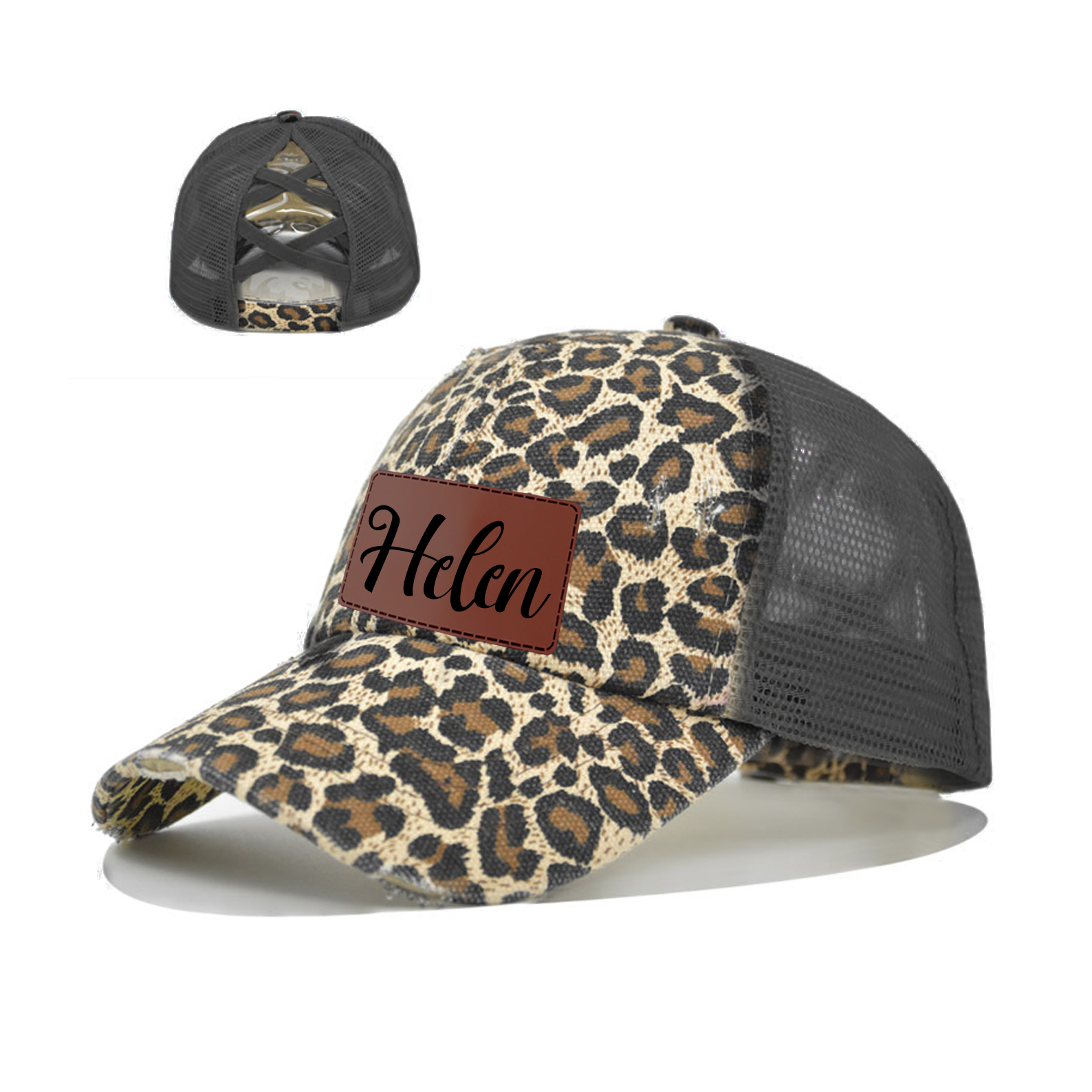 Personalized Child Leather Patch Hat for Comfort & Unique | CWBeach46