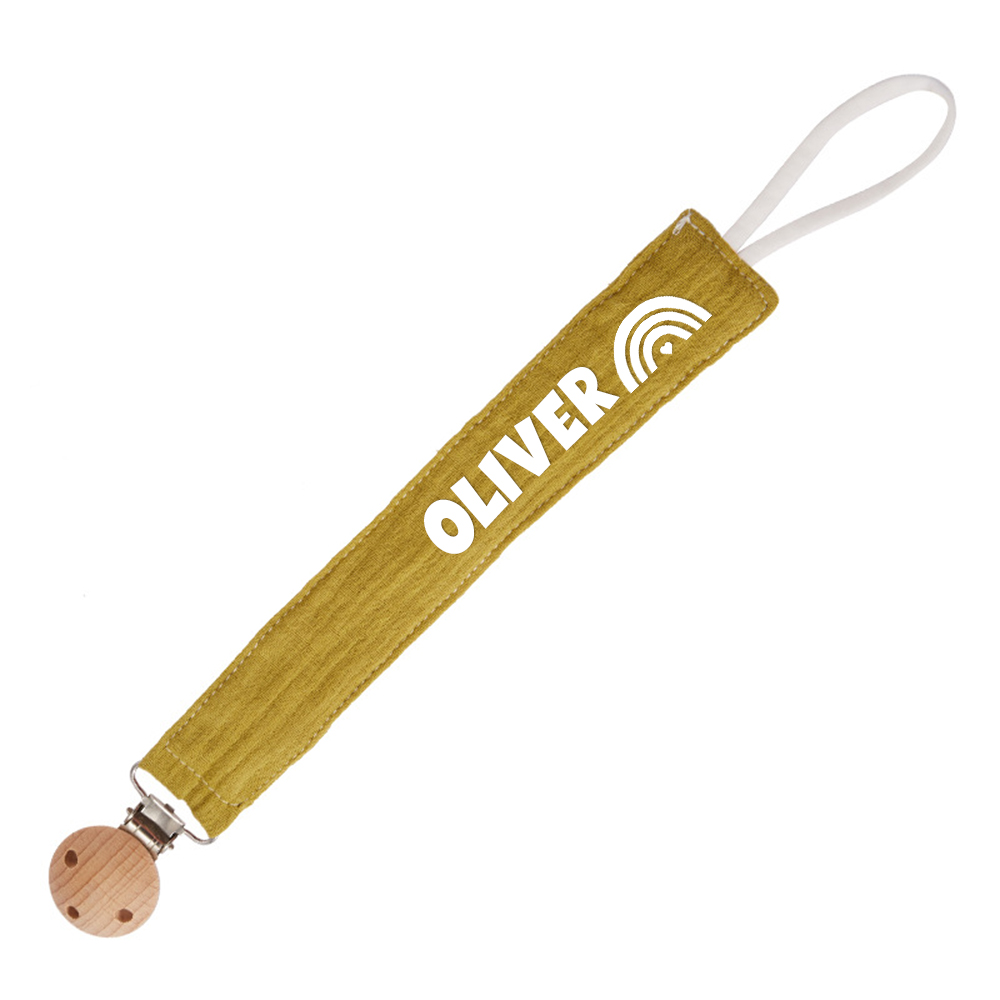 Personalized Baby Safety Cotton Yarn Pacifier Strap | CWToy131