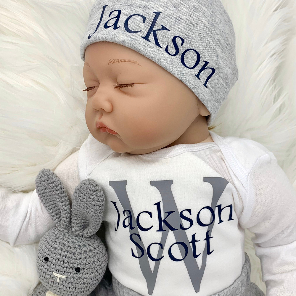 Personalized Baby Coming Home Outfit Set | CWBaby270