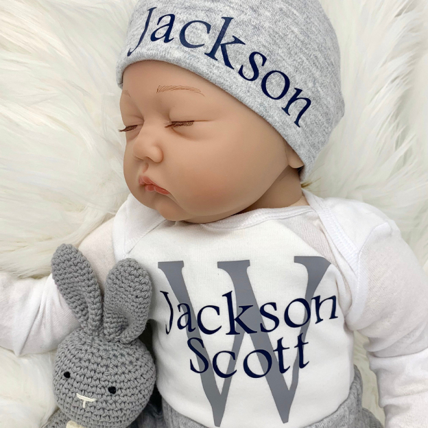 Personalized Baby Coming Home Outfit Set | CWBaby270