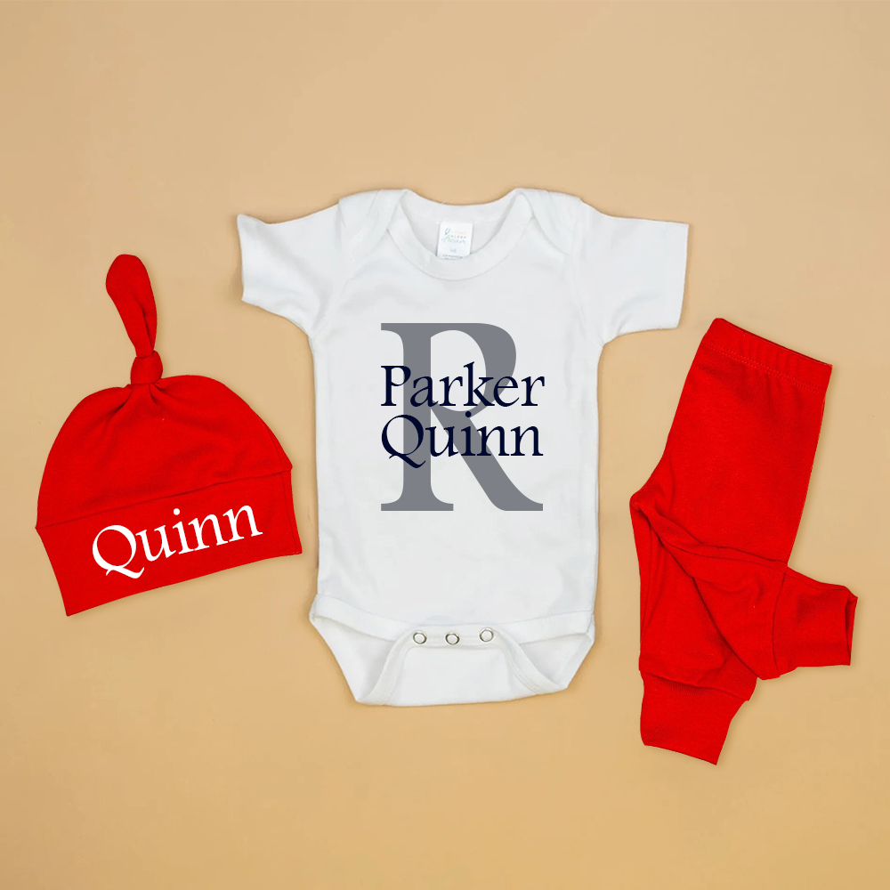 Personalized Baby Coming Home Outfit Set | CWBaby270