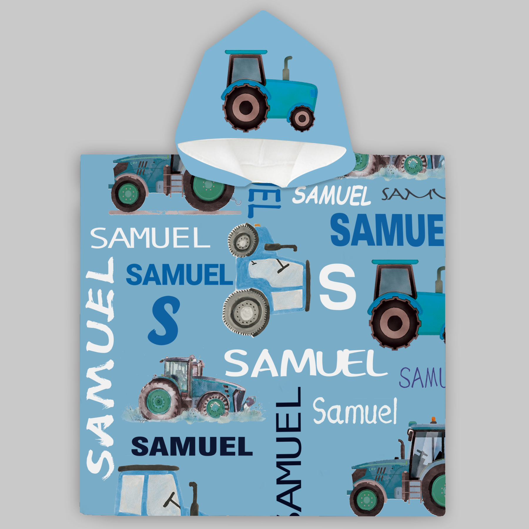 Personalized Hooded Beach Towel for Summer & Beach | CWHTowel07