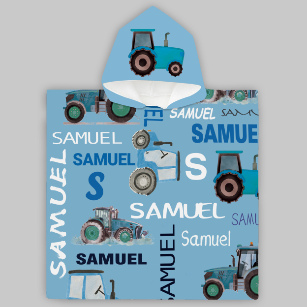 Personalized Hooded Beach Towel for Summer & Beach | CWHTowel07