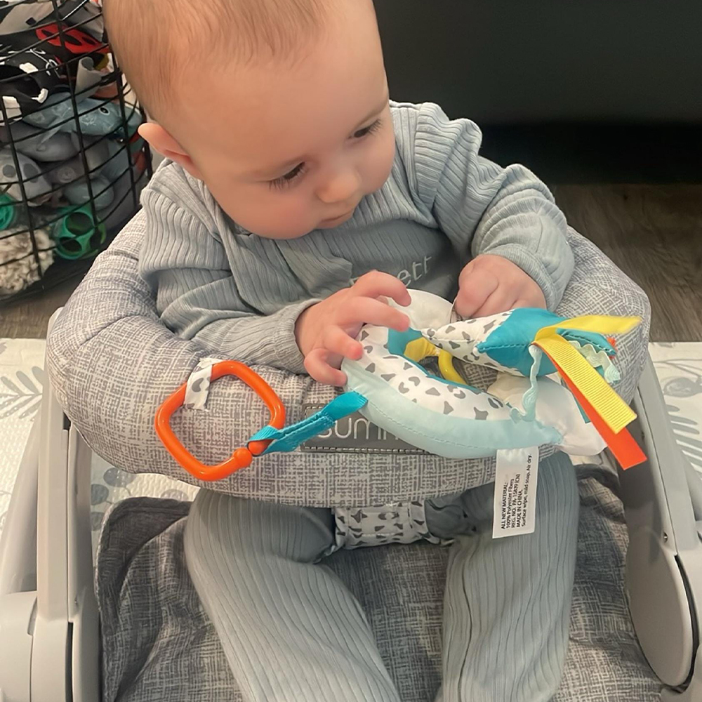 Personalized Embroidery Baby Organic Cotton Ribbed Outfit | CWBaby277