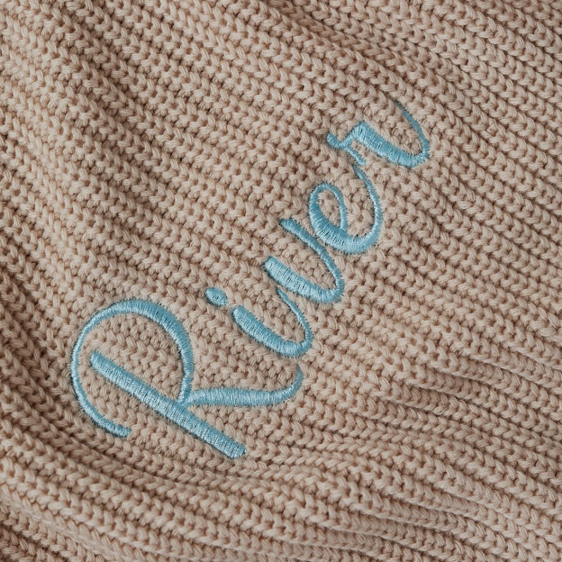 Personalized embroidered Name Baby Sweater Romper | CWBaby278
