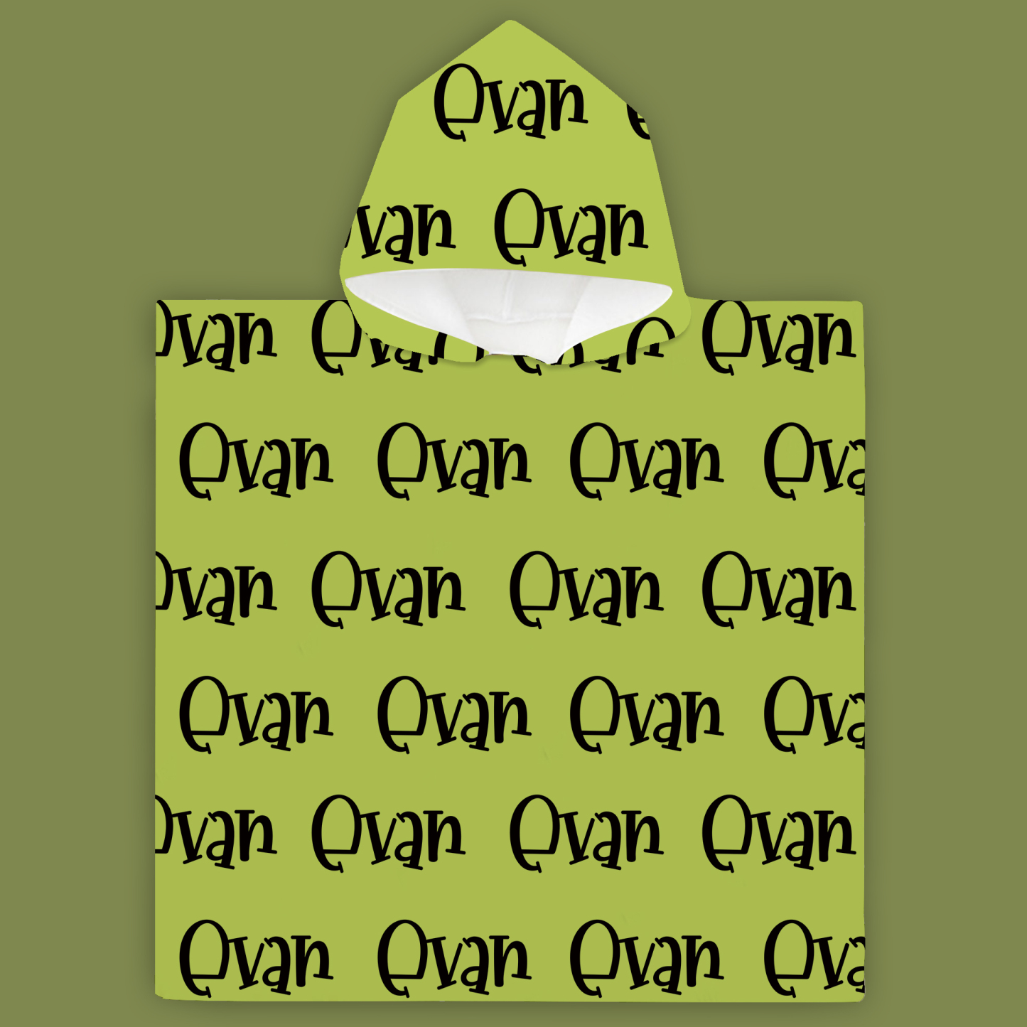 Personalized Hooded Beach Towel for Summer & Beach | CWHTowel09