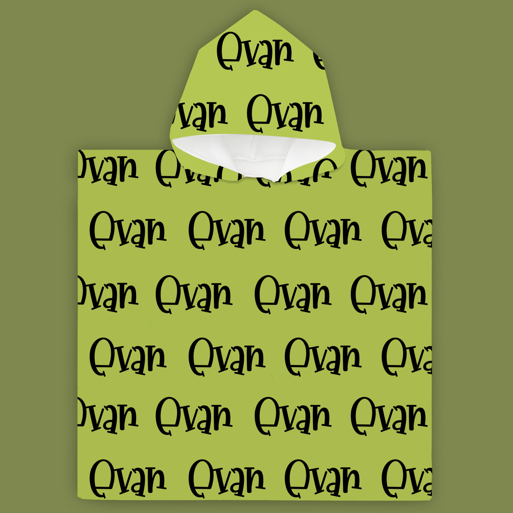 Personalized Hooded Beach Towel for Summer & Beach | CWHTowel09