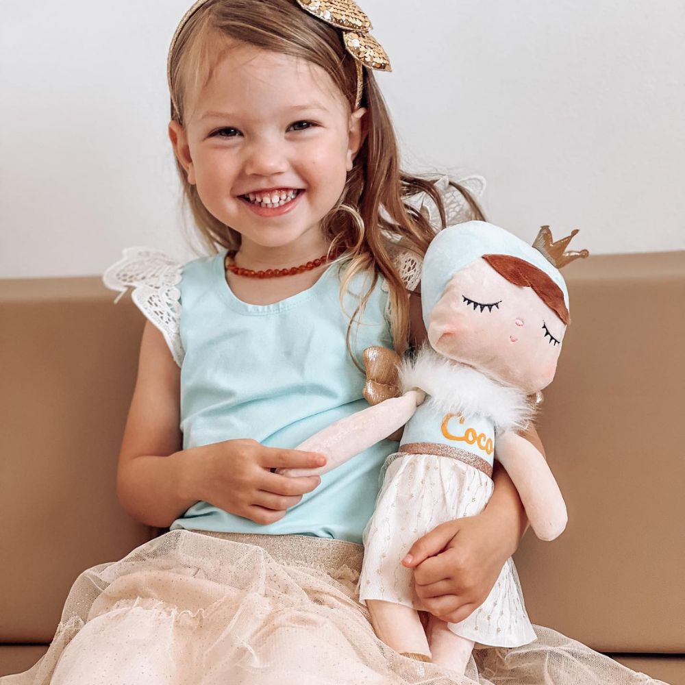 Personalized Kid's Bunny Angel with Bag | DEGMine19