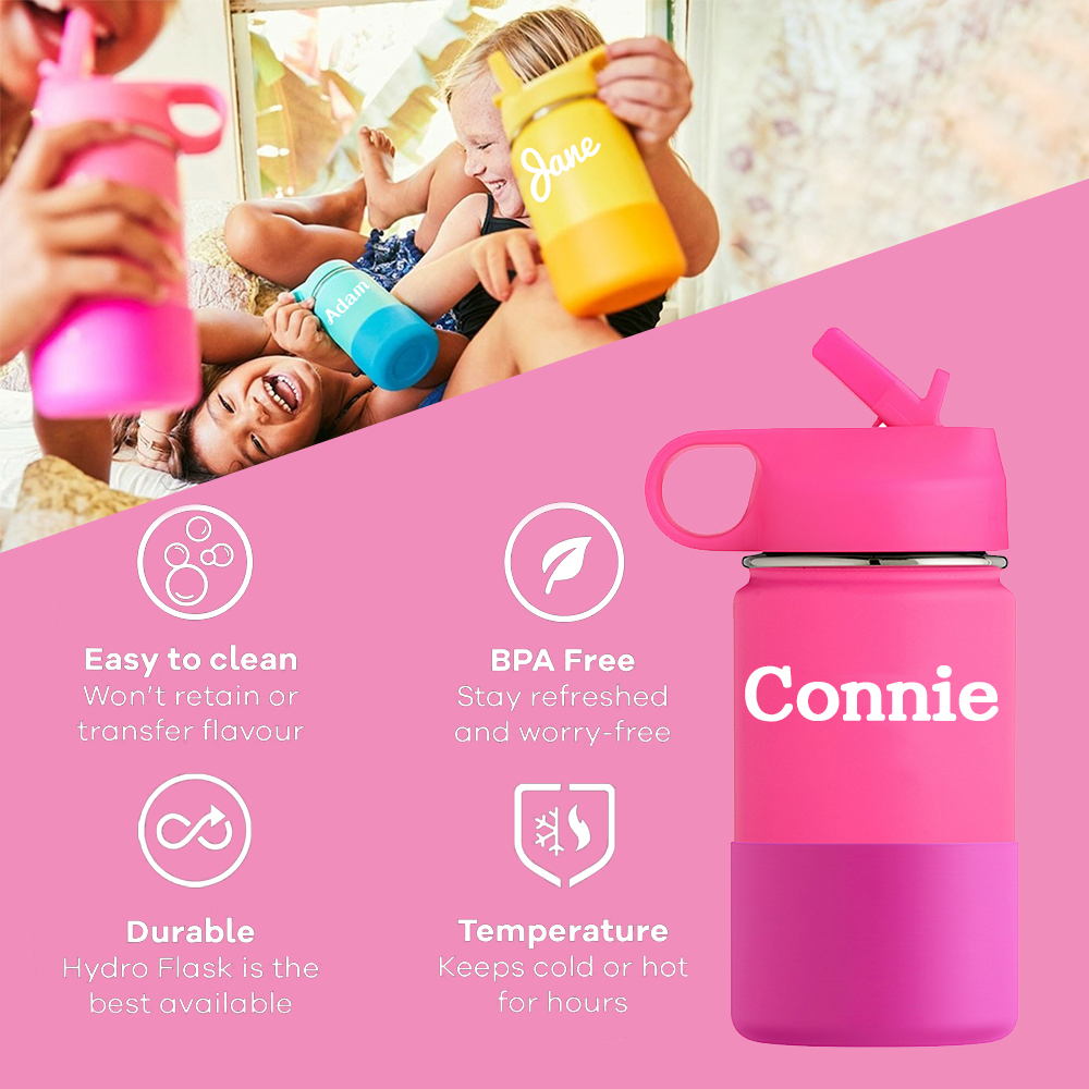 Personalised Stainless Steel 12oz Water Bottles | YouBottle11