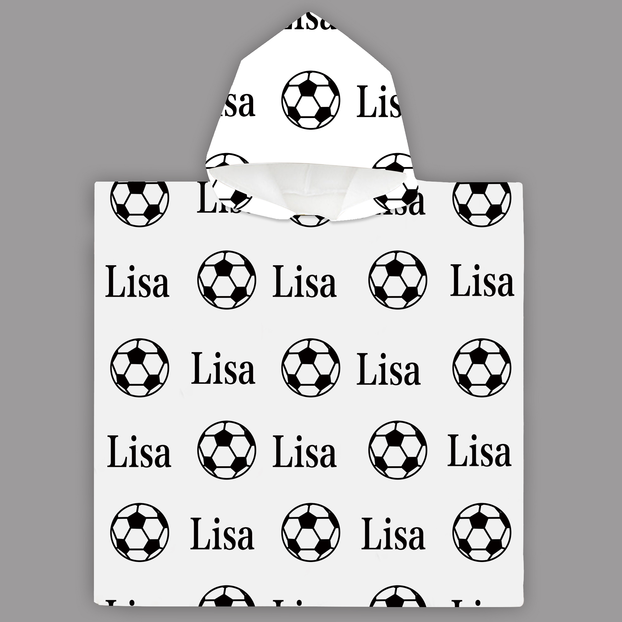 Personalized Hooded Beach Towel for Summer & Beach | CWHTowel11