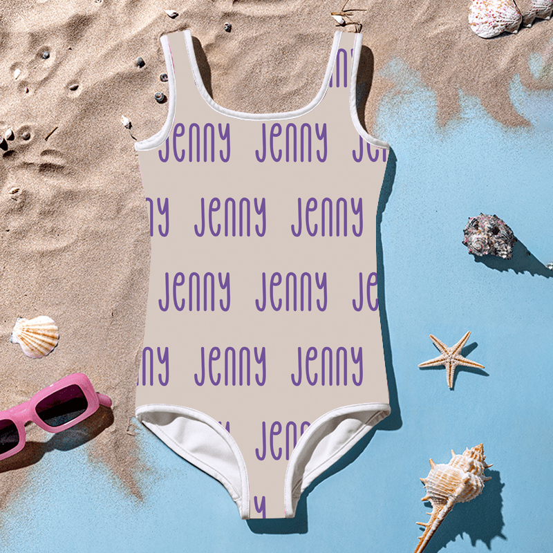 Personalized Monogram Color Swimsuit for Summer | InSwin05