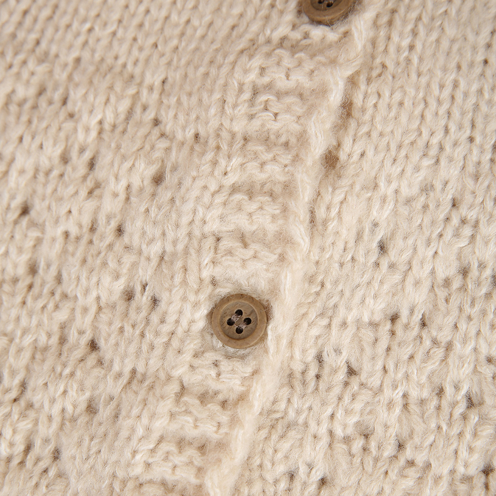 Personalized Hand Embroidered Baby Cardigan | CWBaby281