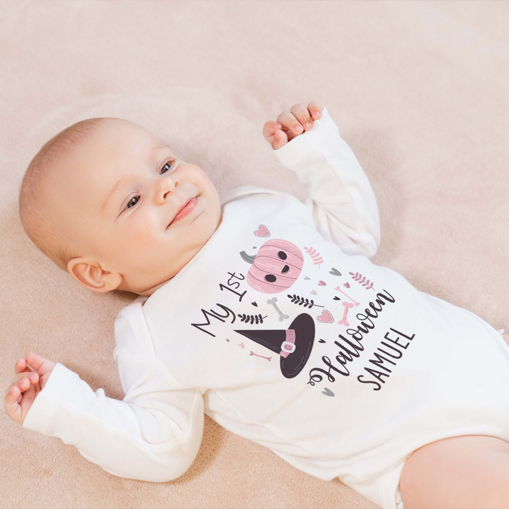 Personalized Baby Lovely First Halloween Outfit | CWHalloween22