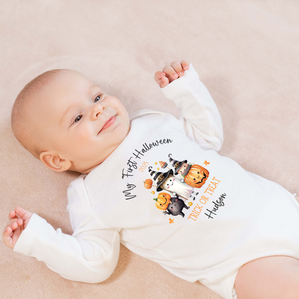 Personalized Baby Lovely First Halloween Outfit | CWHalloween24
