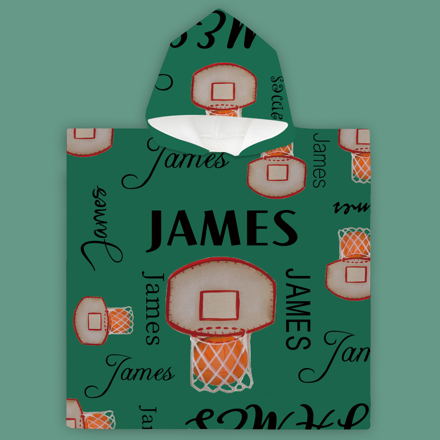 Personalized Hooded Beach Towel for Summer & Beach | CWHTowel15