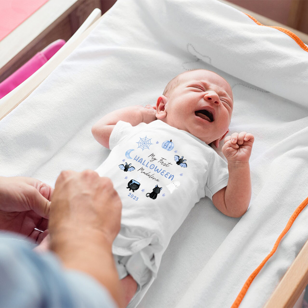 Personalized Baby Lovely First Halloween Outfit | CWHalloween28