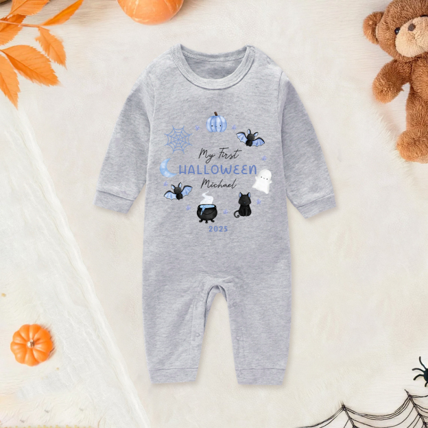 Personalized Baby Lovely First Halloween Outfit | CWHalloween28