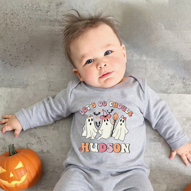 Personalized Baby Lovely First Halloween Outfit | CWHalloween40
