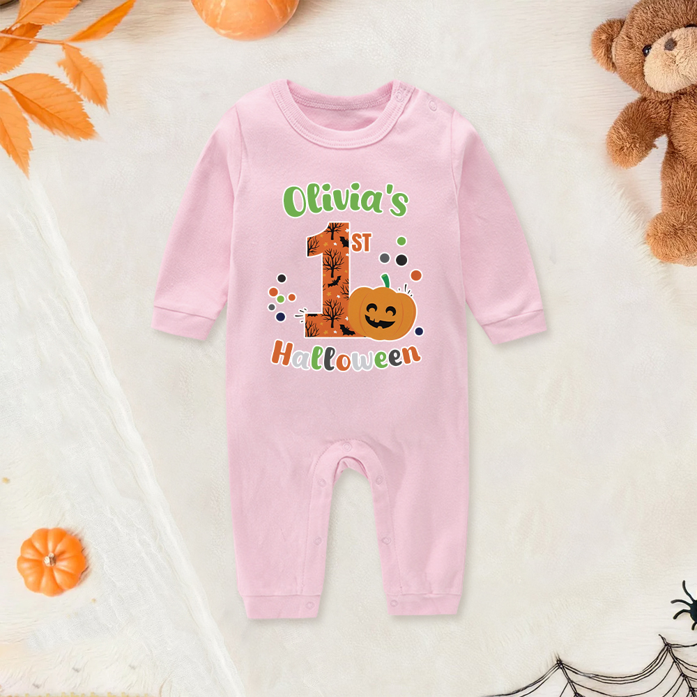 Personalized Baby Lovely First Halloween Outfit | CWHalloween41