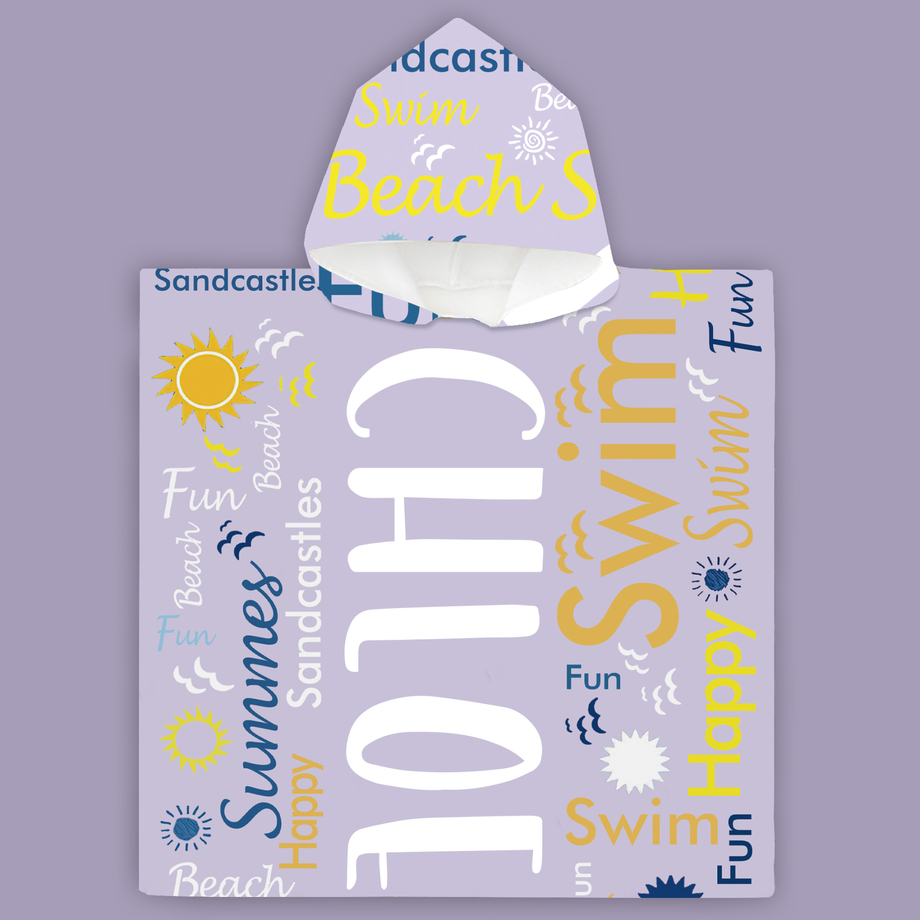 Personalized Hooded Beach Towel for Summer & Beach | CWHTowel24