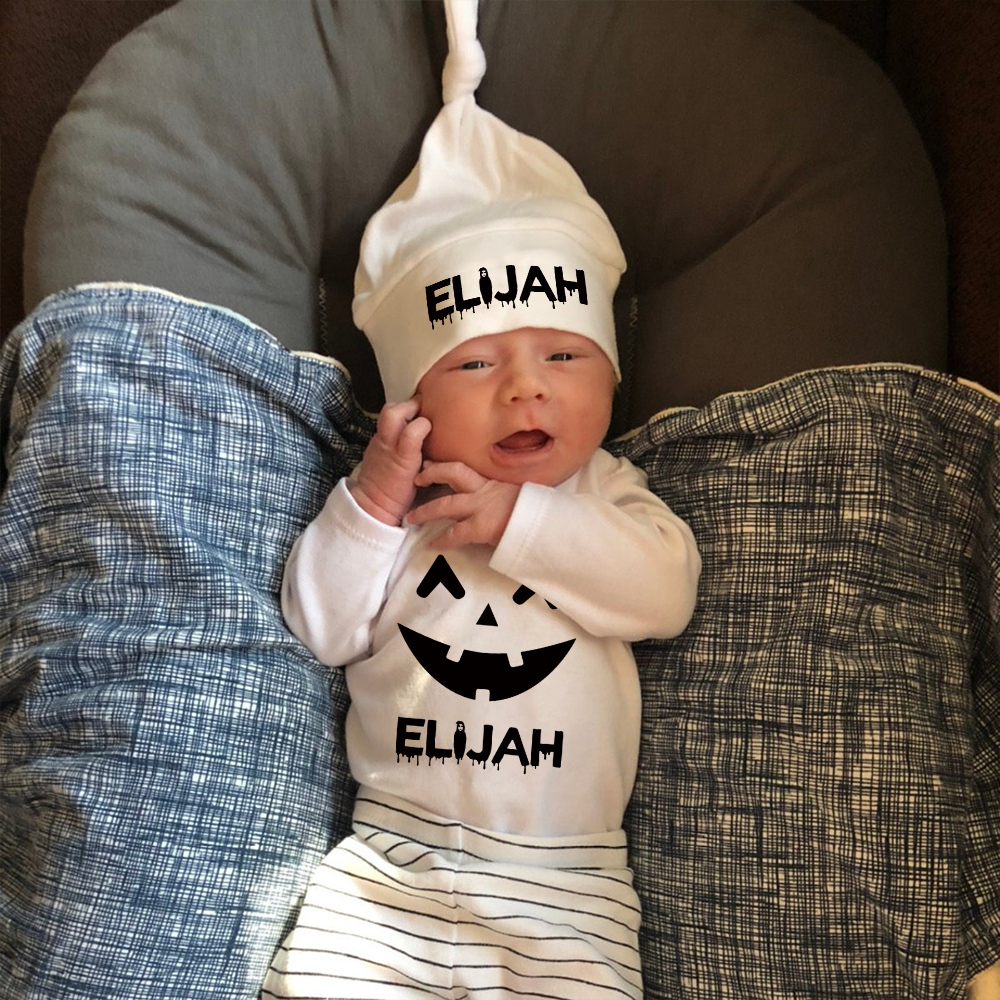 Personalized Baby Ghost Outfit Set | CWHalloween63