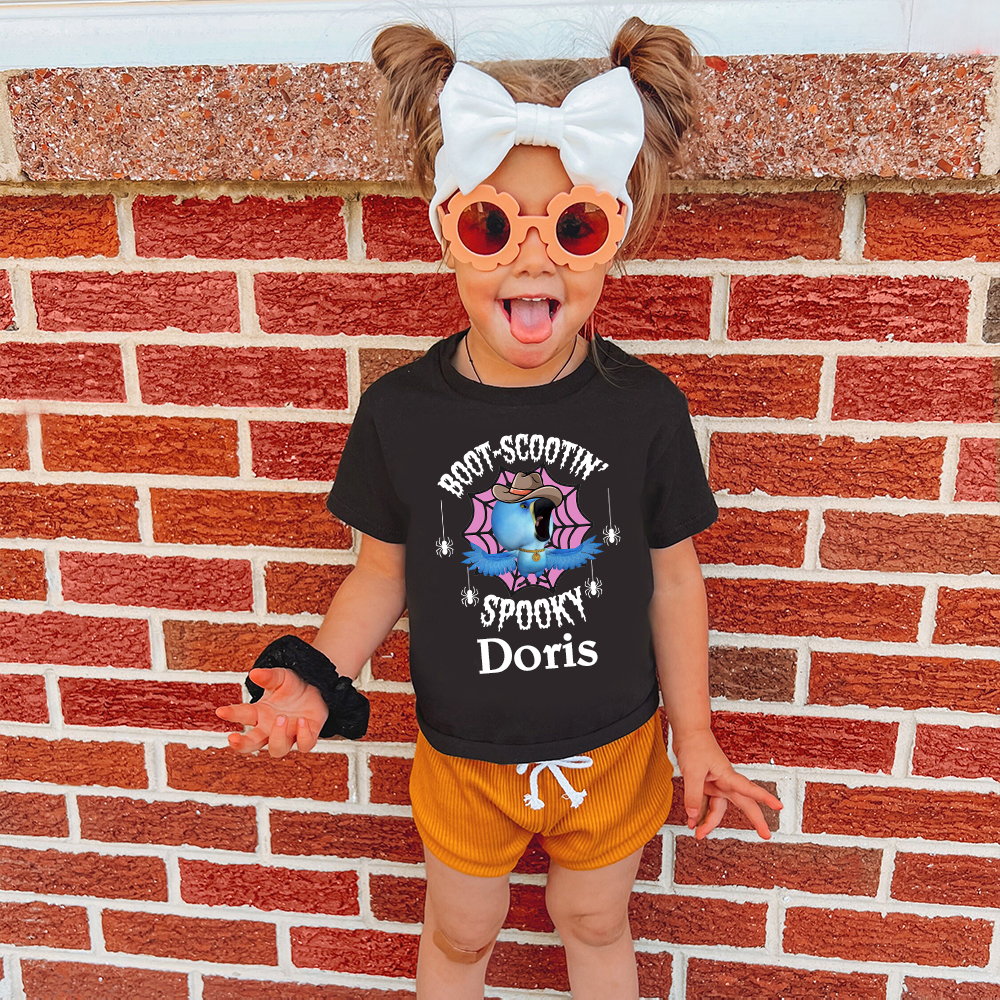 Personalized Larva's Halloween Funny Kid Shirt | Larva09