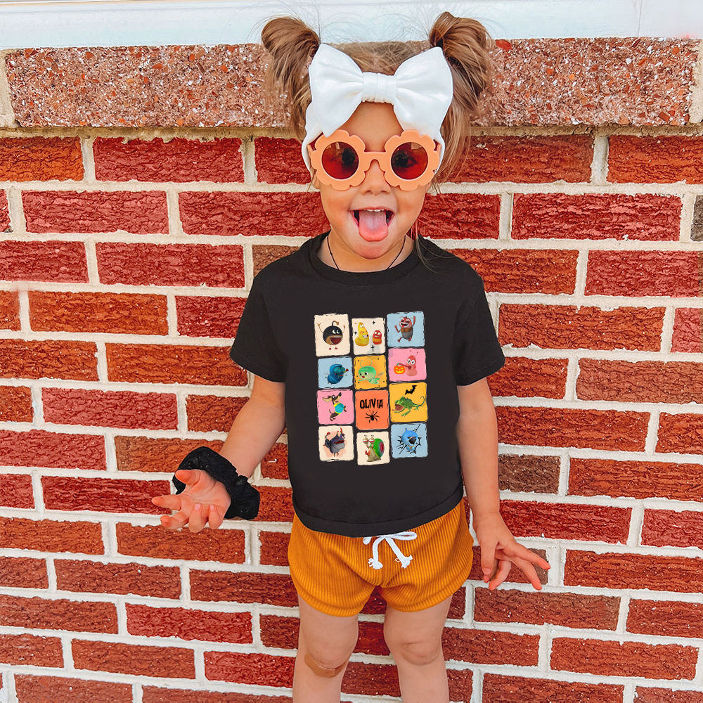 Personalized Larva's Halloween Funny Kid Shirt | Larva20