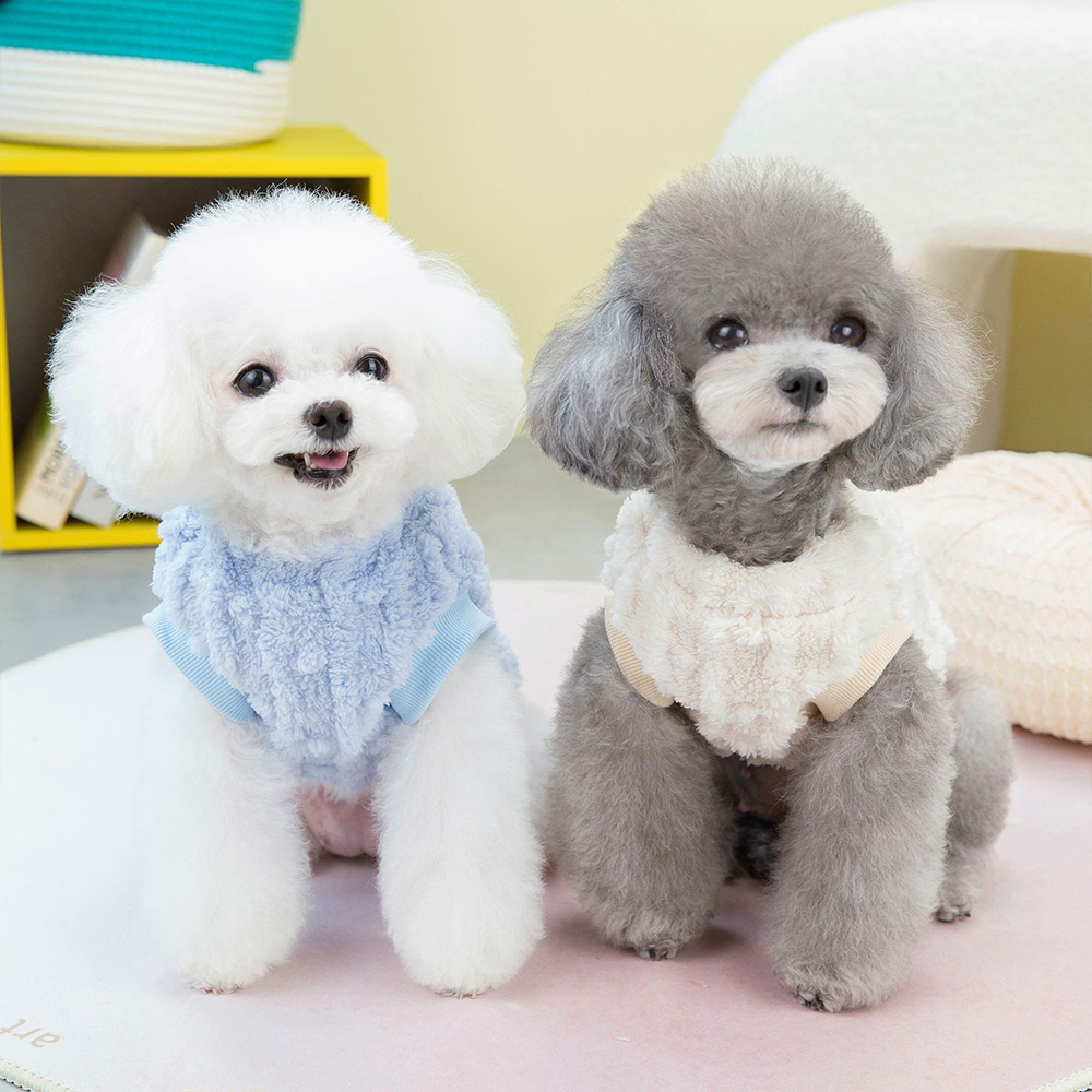 Personalized Cute Pet Soft Plush Fleece Vest | BKPet203