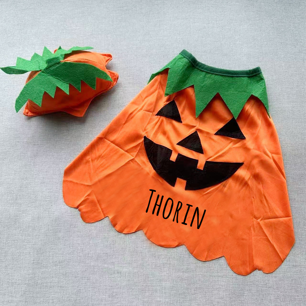 Personalized Halloween Funny Pumpkin Pet Costume | CWHalloween65