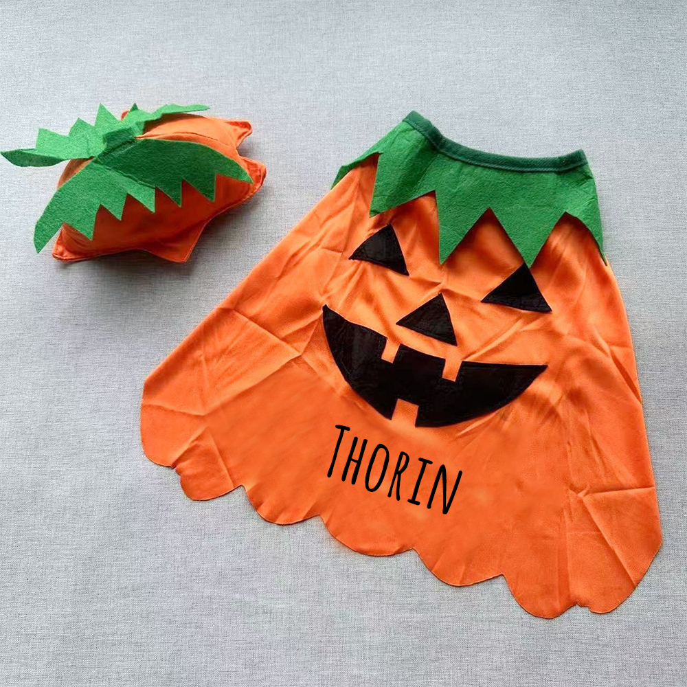 Personalized Halloween Funny Pumpkin Pet Costume | CWHalloween65