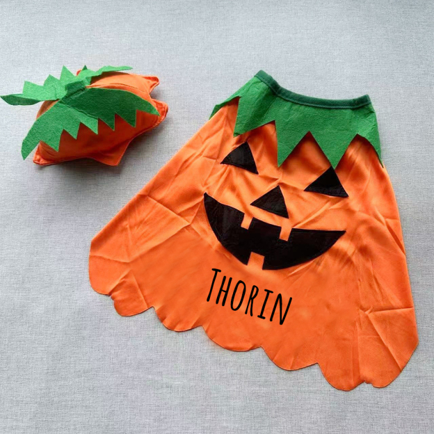 Personalized Halloween Funny Pumpkin Pet Costume | CWHalloween65