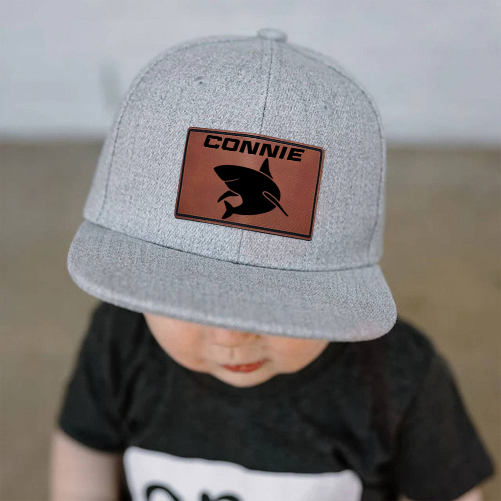 Personalized Leather Patch Tractor Hat for Comfort & Unique | CWBeach56