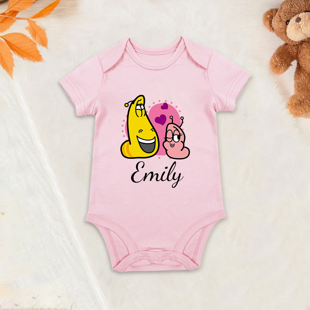 Personalized Larva's Funny Baby Romper | Larva22