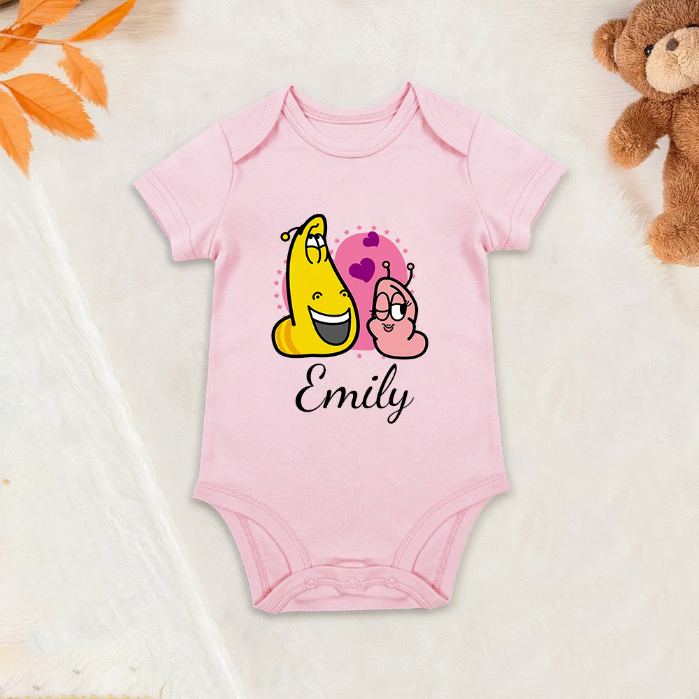 Personalized Larva's Funny Baby Romper | Larva22