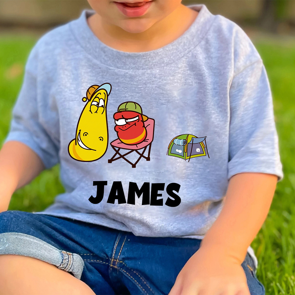 Personalized Larva's Funny Kid Shirt | Larva29
