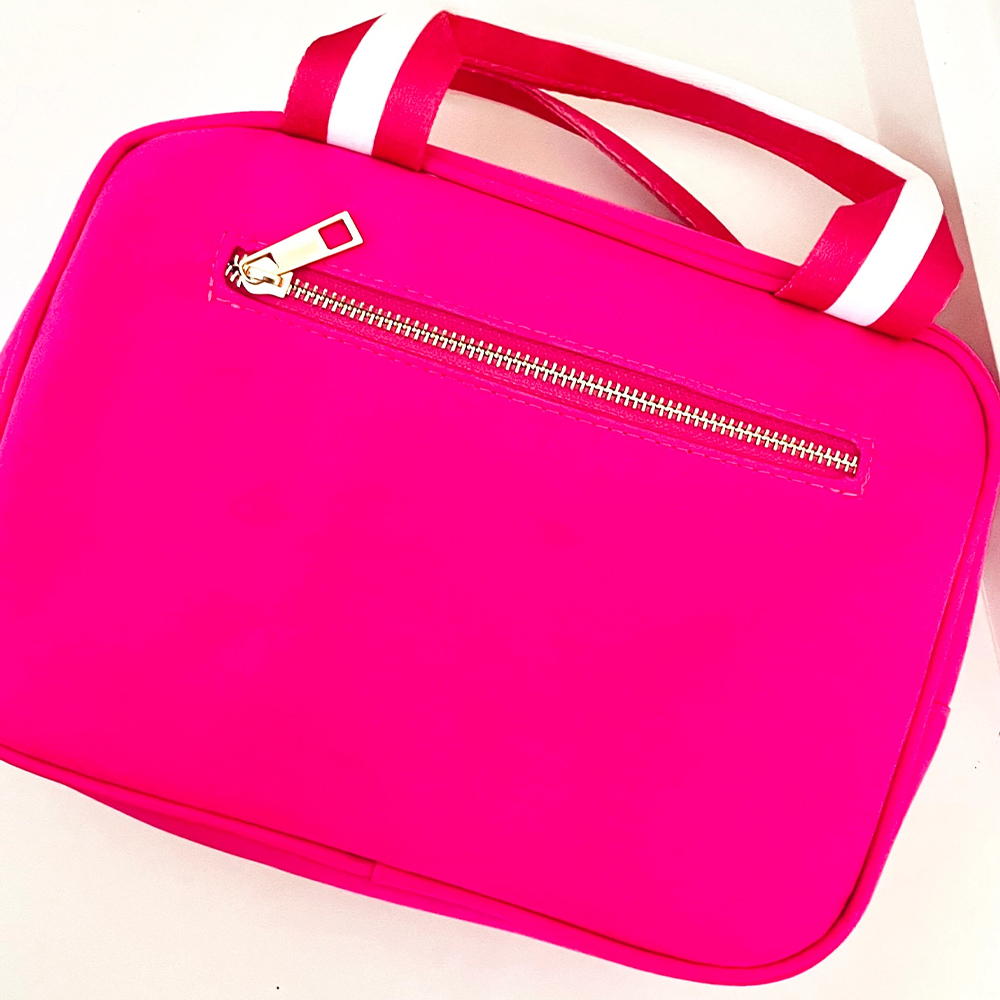 Personalized Chenille Letters Patch Kids Lunch Bag