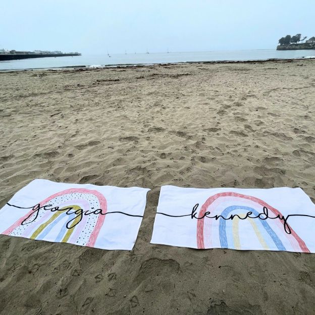Personalized Lovely Kid Towel for Summer & Beach | CWTowel94