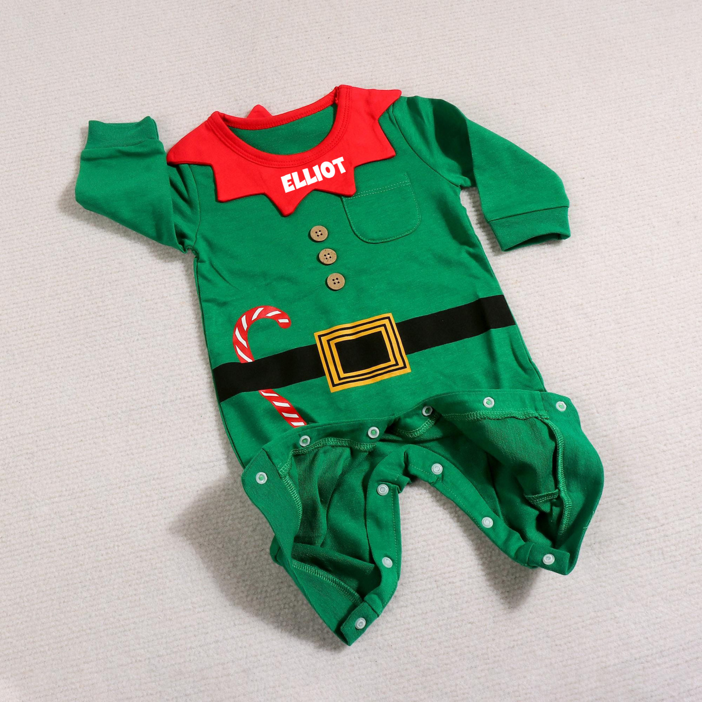 Personalized Newborn Baby Christmas Outfits | MCGift140