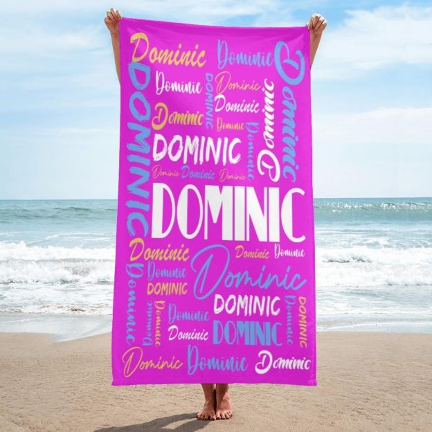 Personalized Lovely Kid Towel for Summer & Beach | CWTowel95