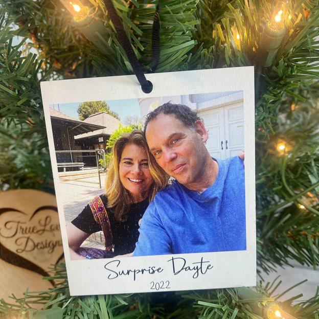 Personalized Wooden Christmas Family Photo Ornaments | MCGift164