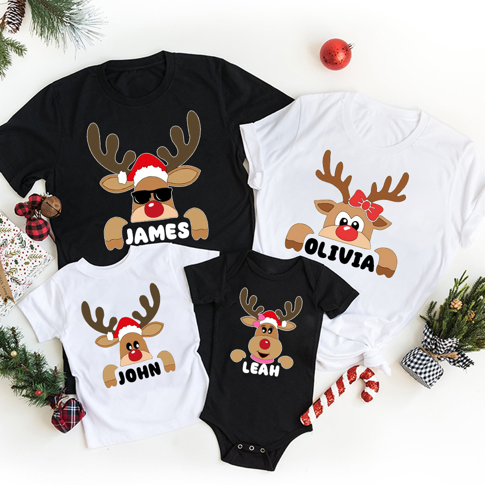 Personalized Christmas Matching Family Shirt | CWFamily120