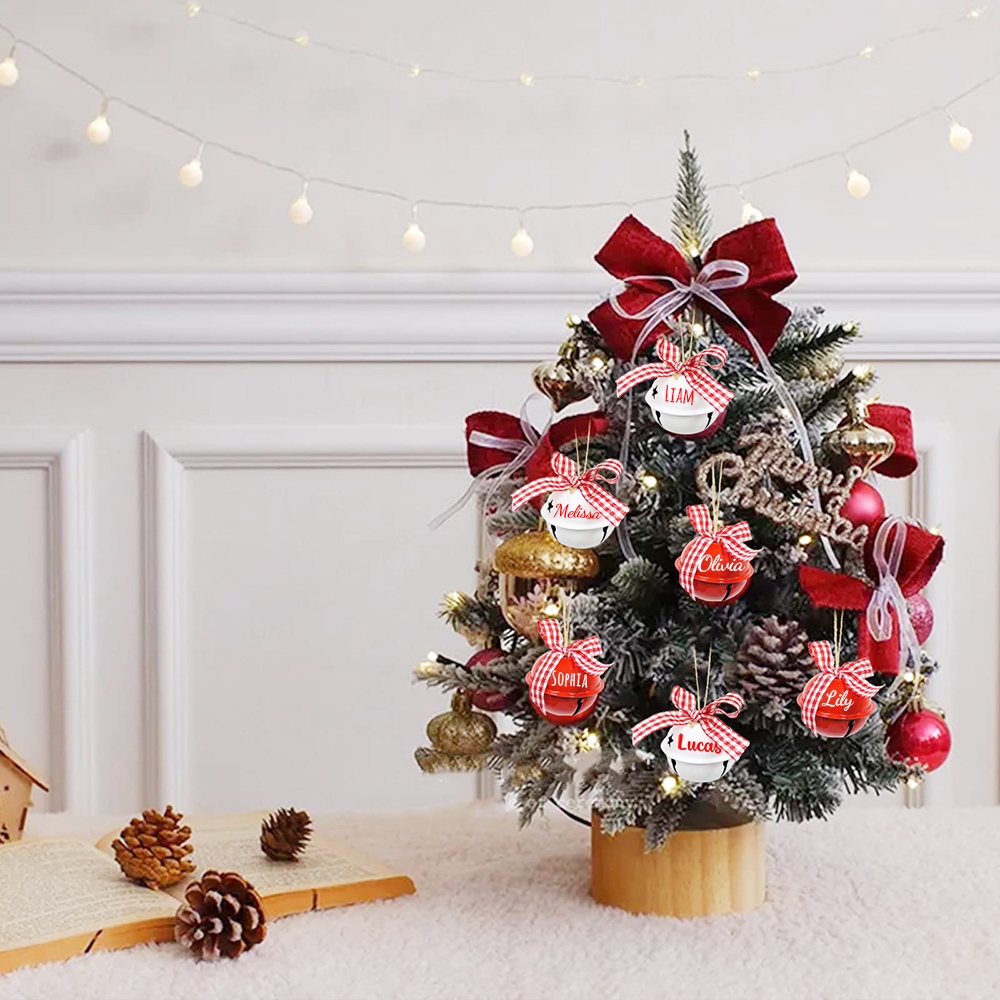 Personalized Jingle Bell Christmas Tree Ornament | MCGift193