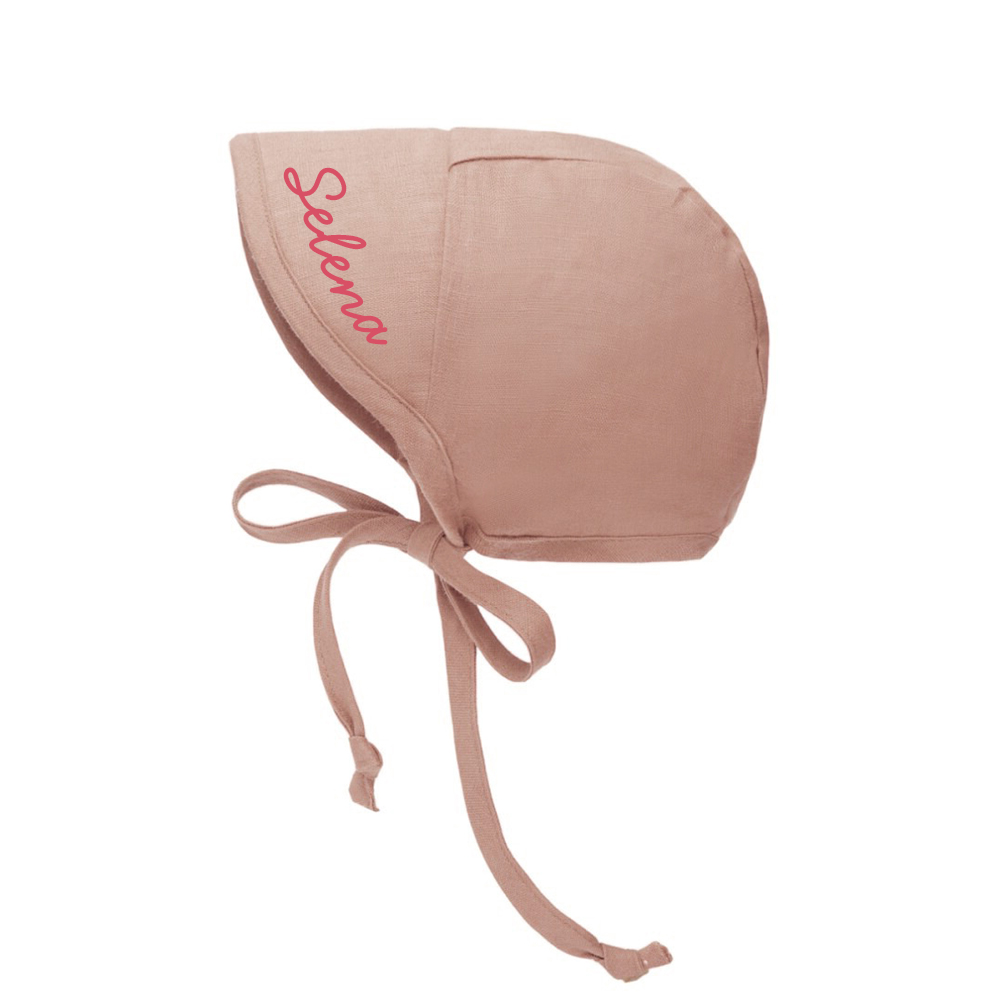 Personalized Organic Cotton Linen Sun Hat | HSKid75