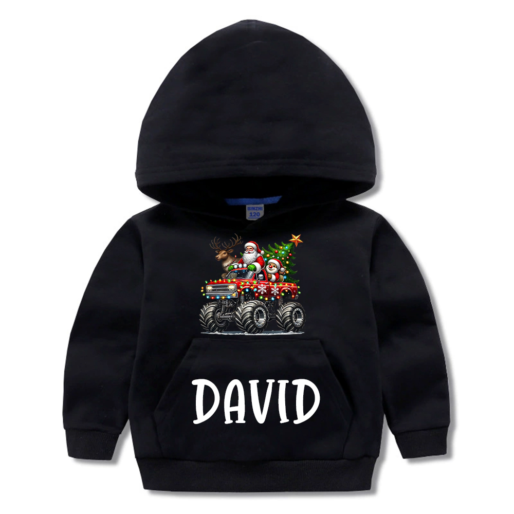 Personalized Kids Lovely Christmas Hoodie | MCGift227
