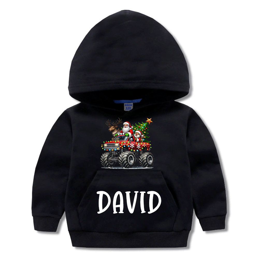 Personalized Kids Lovely Christmas Hoodie | MCGift227