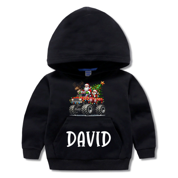 Personalized Kids Lovely Christmas Hoodie | MCGift227