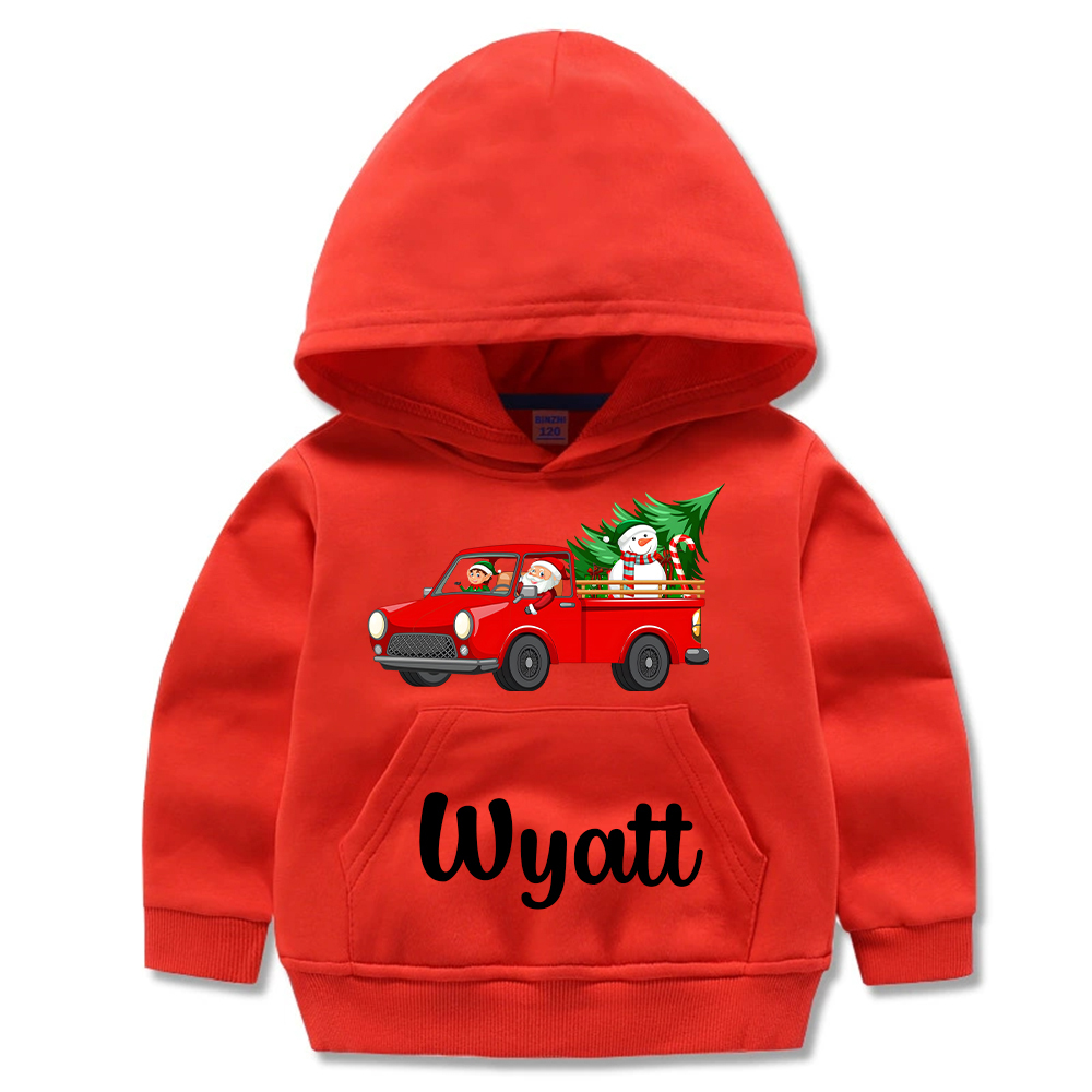 Personalized Kids Lovely Christmas Hoodie | MCGift229