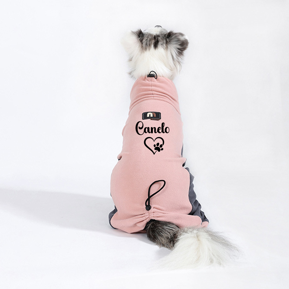 Personalized Pet Winter Warm Pashmina wool Jacket | BKPet300