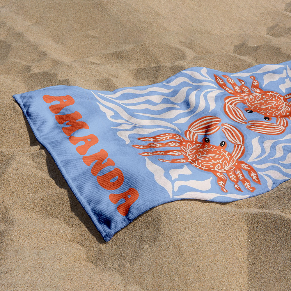 Personalized Lovely Kid Towel for Summer & Beach | CWTowel185